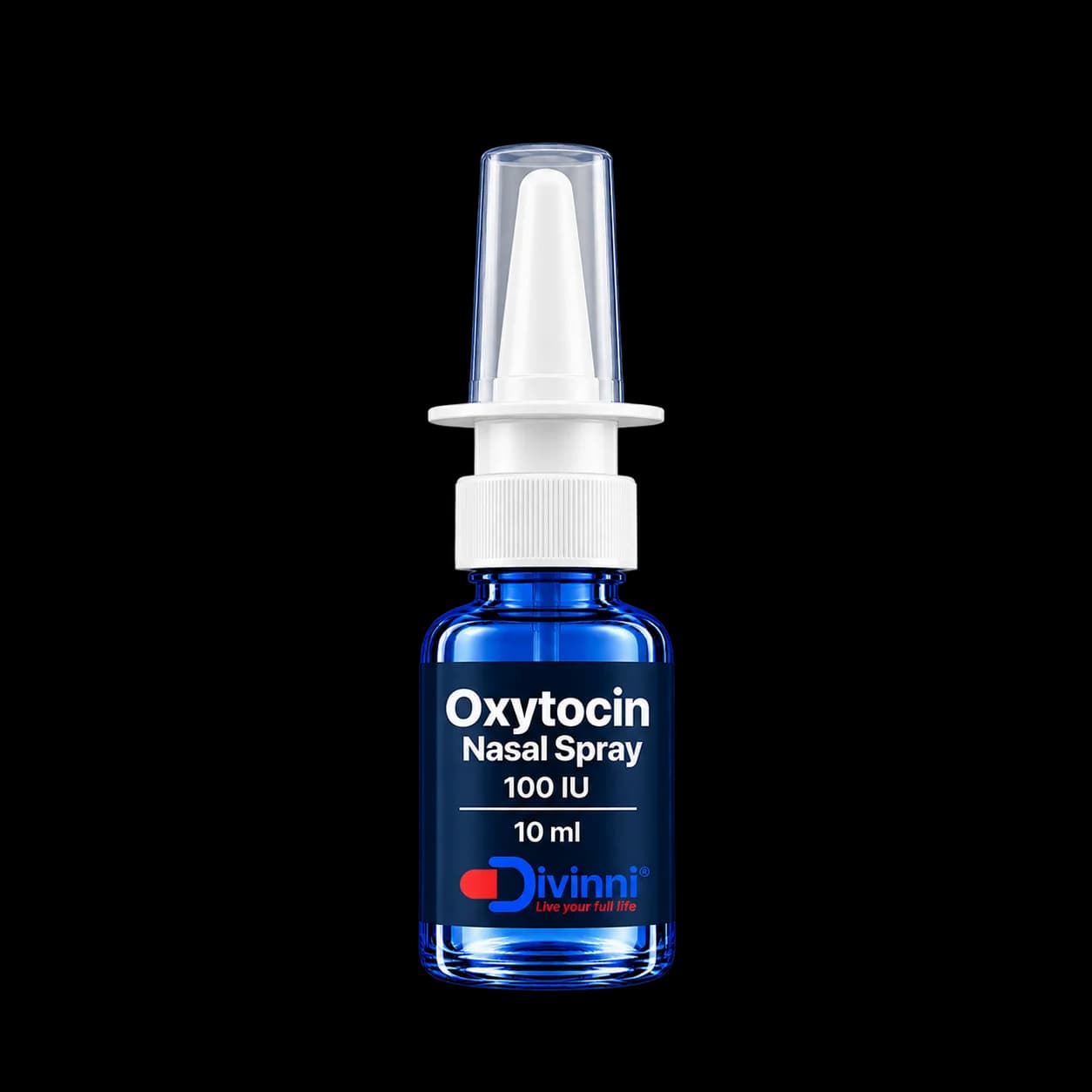 Oxytocin nasal spray — 50 IU · 10 ml · 1 each