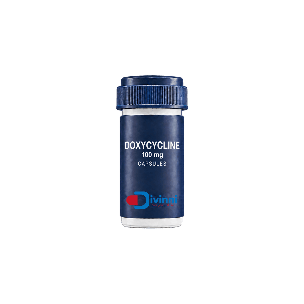 Doxycycline 100mg Capsule — 100 mg · 30 capsules · Oral