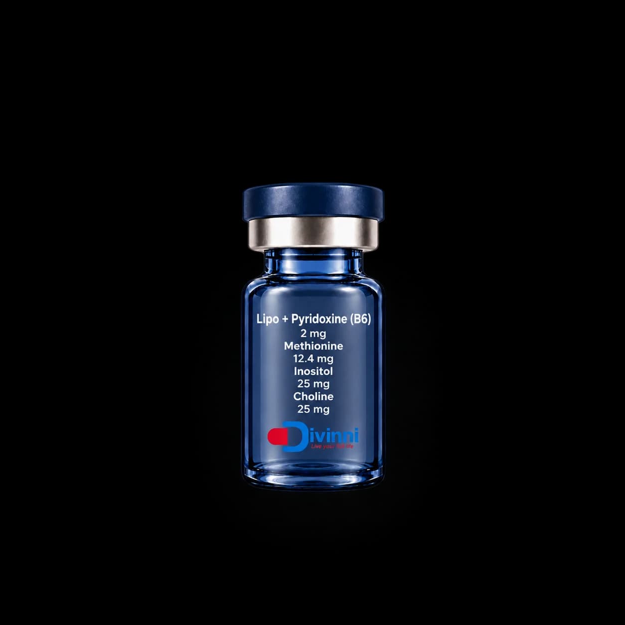 Lipo + Pyridoxine (B6) 2mg, Methionine 12.4mg, Inositol 25mg, Choline 25mg — 30 ml · Injectable · 1 each